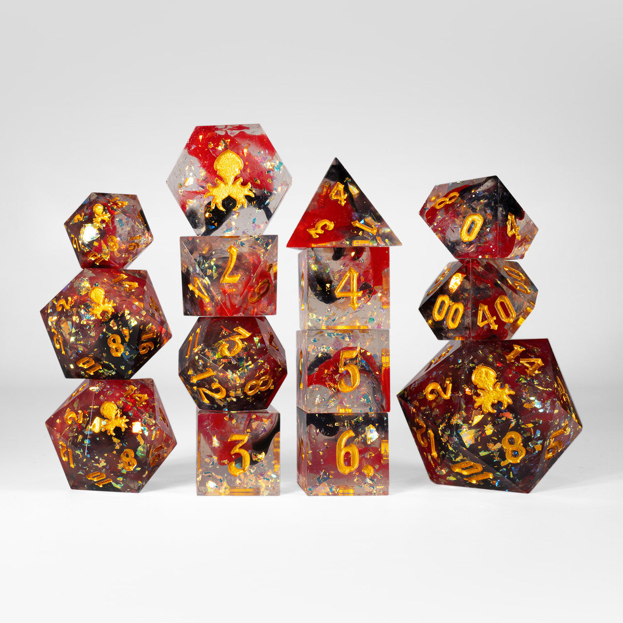 Blood Debt: Kraken Lux 14pc Sharp Edge Dice